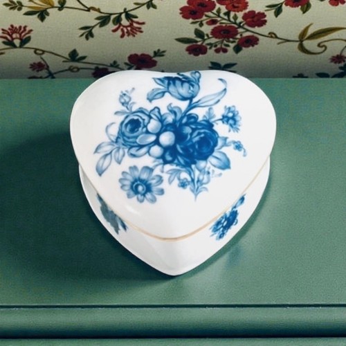 Boîte porcelaine cœur - boîte,